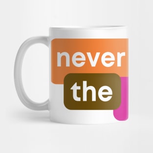 Never Mind the Labels Mug